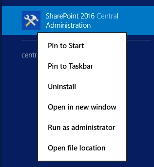 SharePoint 2016