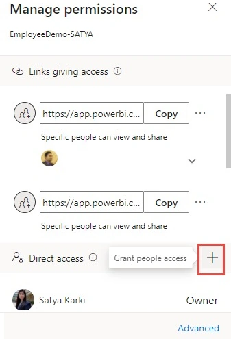Manage permission