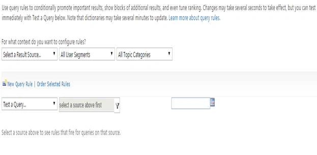 Manage Query Rules
