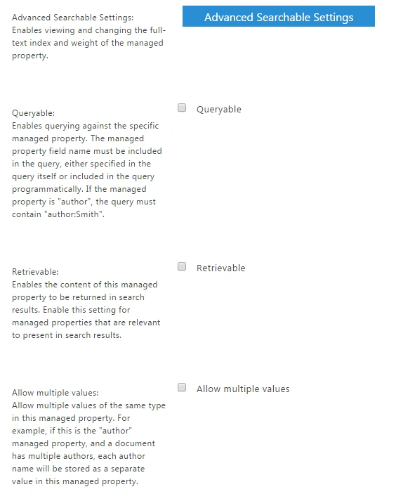 Searchable