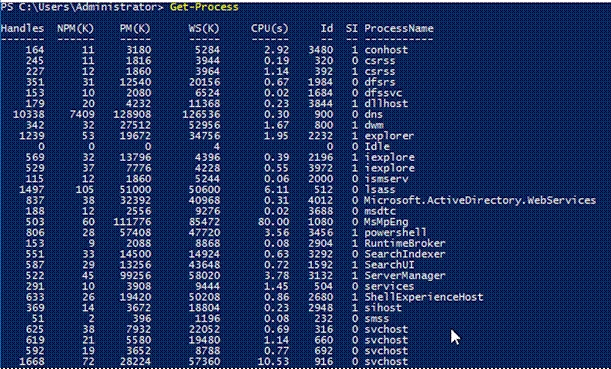 Windows PowerShell.