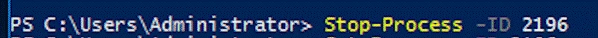 Windows PowerShell.