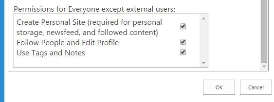 Permission