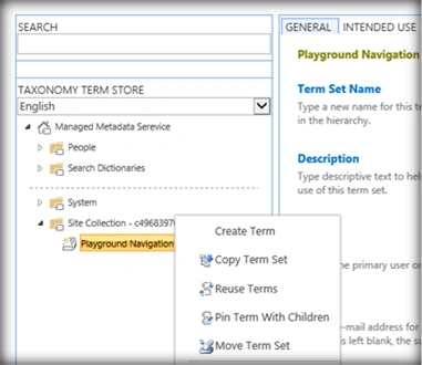 create new terms