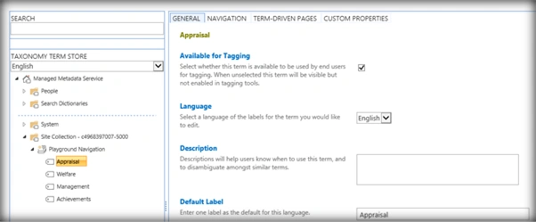 Create Term