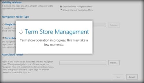 Term Driven Tab