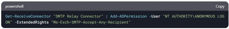 Exchange Management Shell