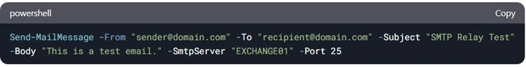 PowerShell to test 