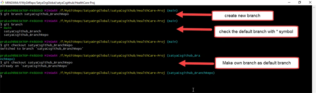Managing Files On GitHub Using Git Bash 📥📤 In Real-Time Scenario