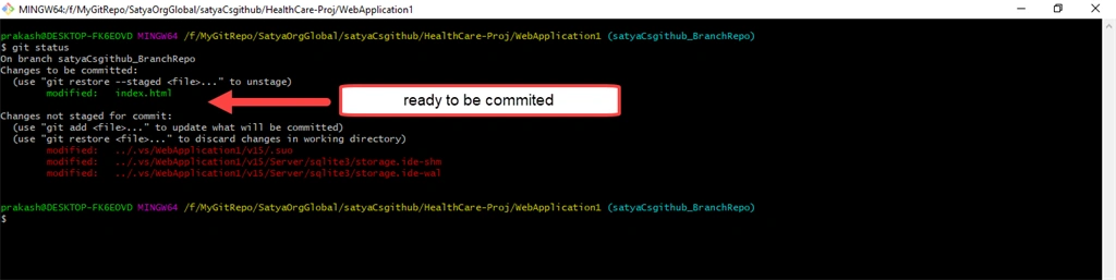Managing Files On GitHub Using Git Bash 📥📤 In Real-Time Scenario