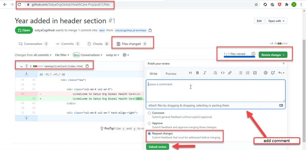 Managing Files On GitHub Using Git Bash 📥📤 In Real-Time Scenario