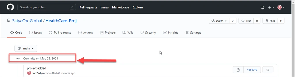 Managing Files On GitHub Using Git Bash 📥📤 In Real-Time Scenario - Owner Uploads Project In GitHub Repo