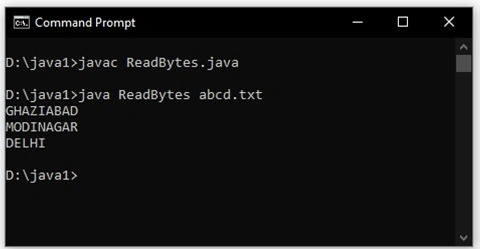 Command prompt