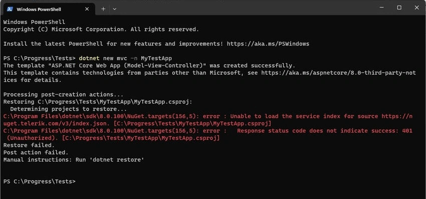 Windows Powershell