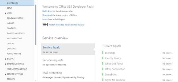 Office Admin Center