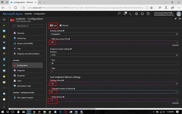 Azure Traffic Manager