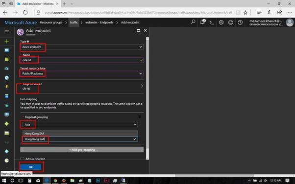 Azure Traffic Manager
