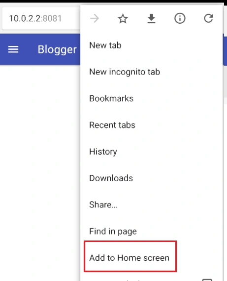 Progressive Web App