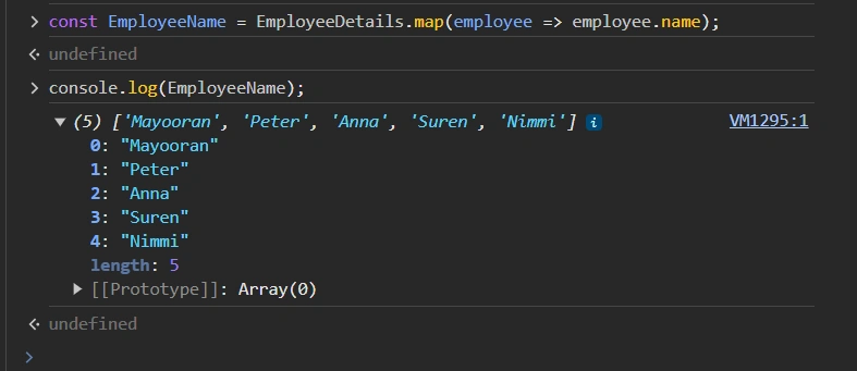 Utilizing map()