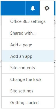 Add an app