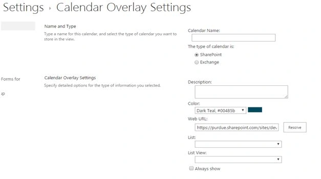 Calendar