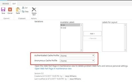 Edit Properties