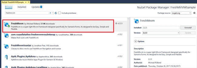 Master Detail Page In Xamarin.Forms Using FreshMVVM