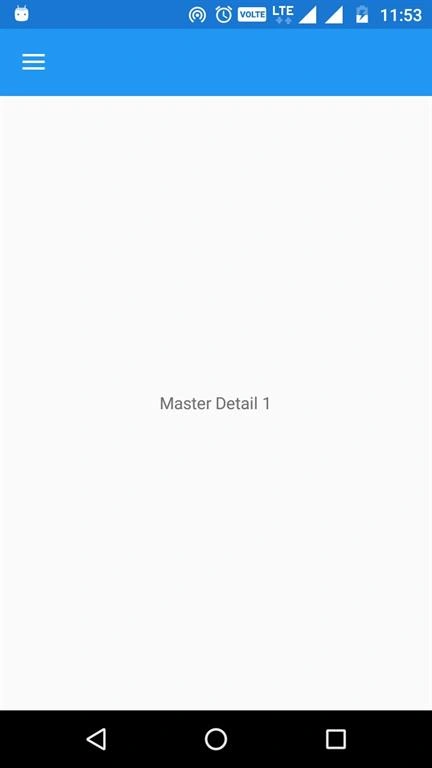 Master Detail Page In Xamarin.Forms Using FreshMVVM