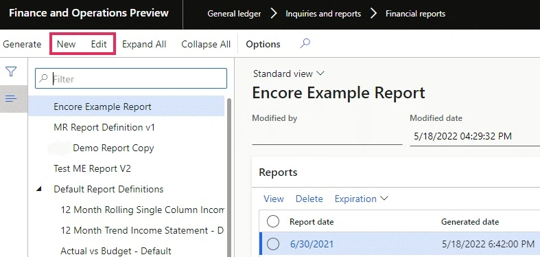 Dynamics 365 Finance