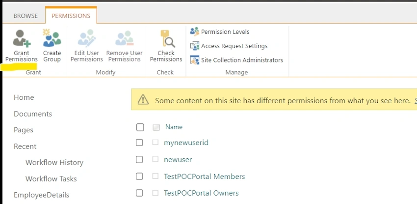 Permission