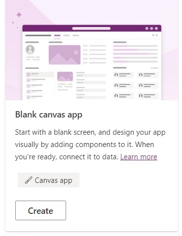 Blank app
