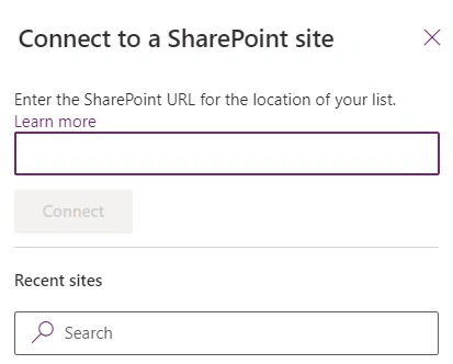 Connect to data