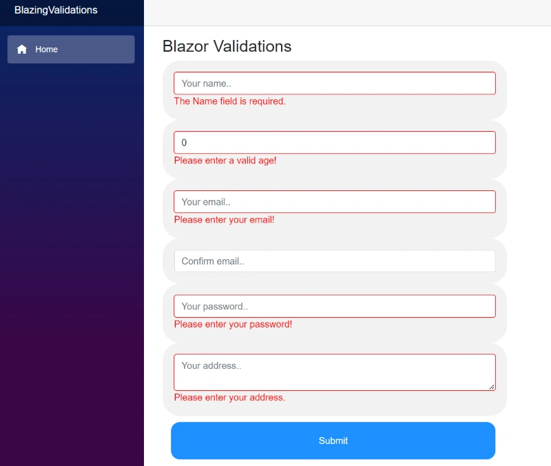 Mastering User Input Validation: A Guide to Implementing Validations in Blazor