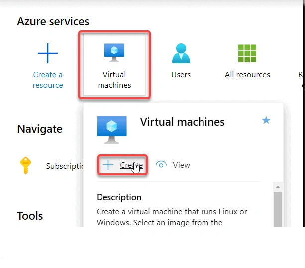 Virtual Machine Deployment in Azure