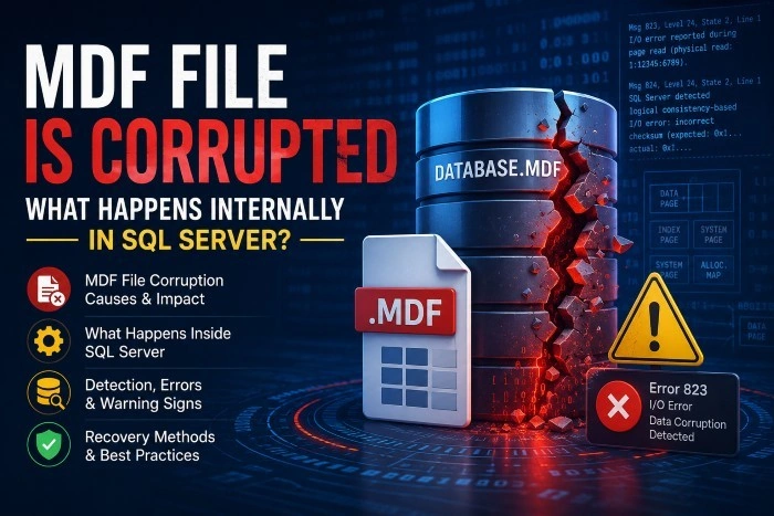 MDF File Is Corrupted