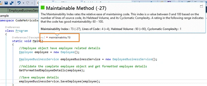 CODE METRICS