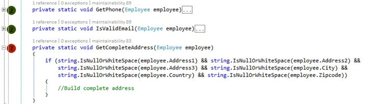 CODE METRICS