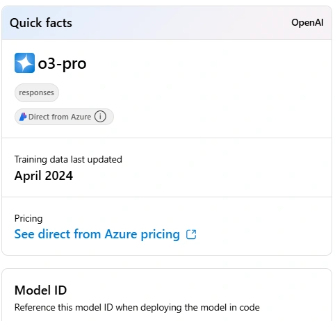 O3 pro