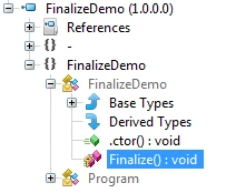 Finalize