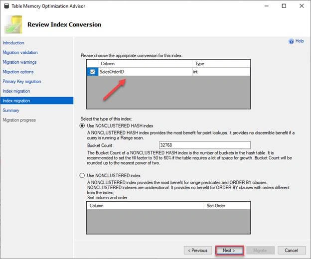 Memory Optimizer Advisor