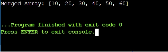Marge array using Stream
