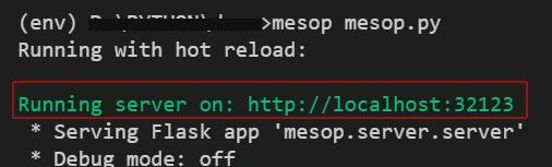 MesopFrameworkCodeOutput