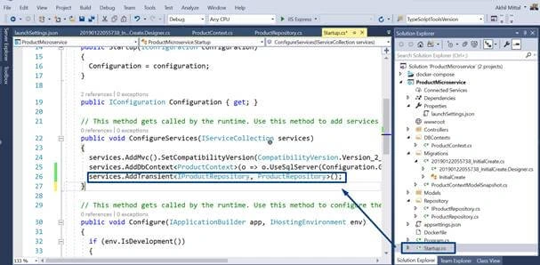 Microservice Using ASP.NET Core