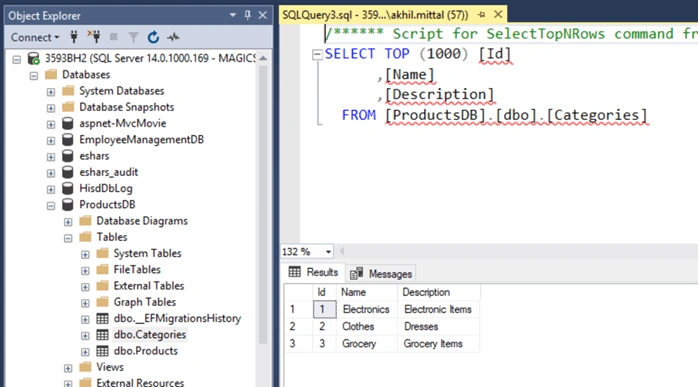 Microservice Using ASP.NET Core