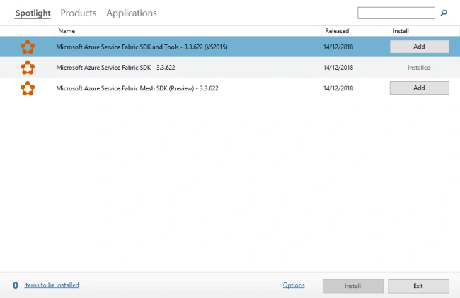MicroServices using Service Fabric and .Net Core with CI - CD