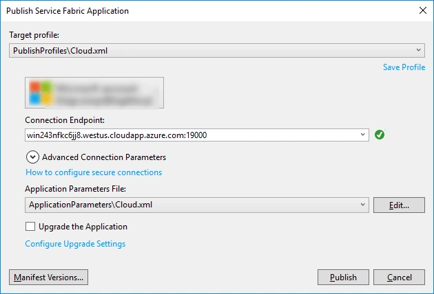 MicroServices using Service Fabric and .Net Core with CI - CD