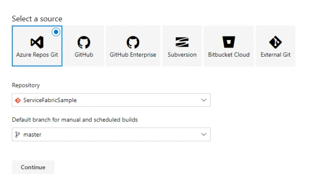 MicroServices using Service Fabric and .Net Core with CI - CD