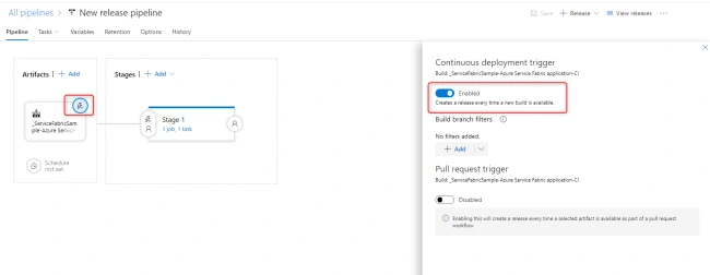 MicroServices using Service Fabric and .Net Core with CI - CD