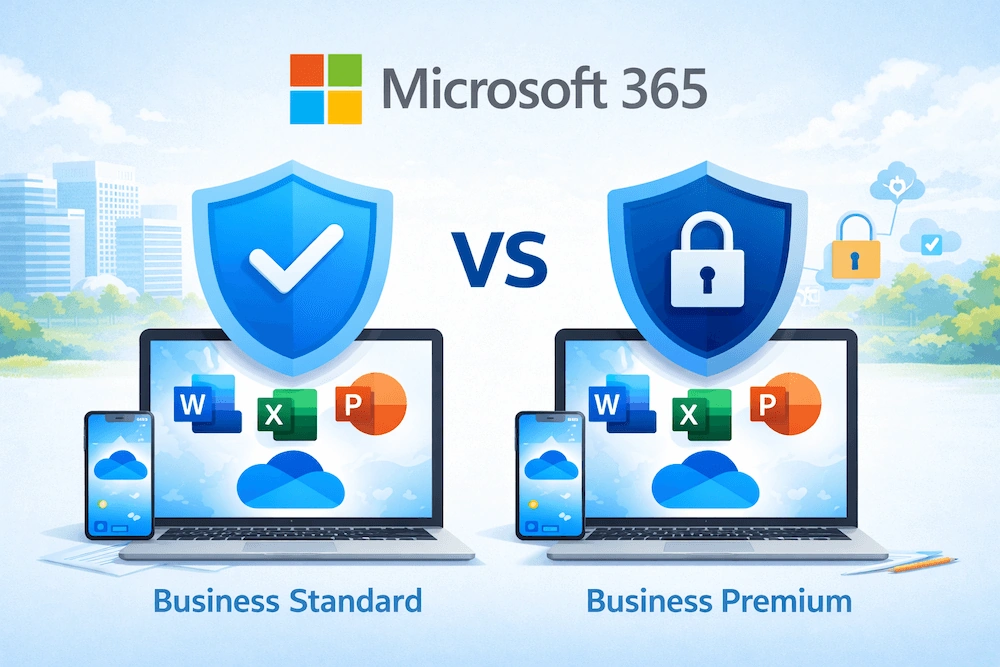 Microsoft 365 Business Standard vs Business Premium