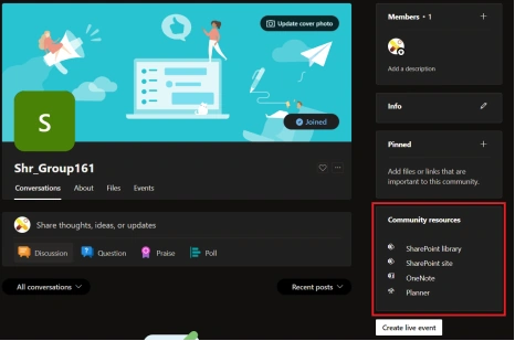 Microsoft 365 group connected Yammer group provisioning using Power Automate
